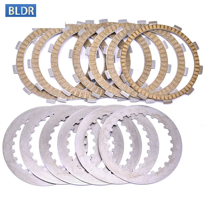 

Motorbike Steel and Paper Friction Clutch Plate Set For HONDA VT600 VT 600 C VT600C PC21 XL600 XL600V Transalp 600 PD06 XL 600