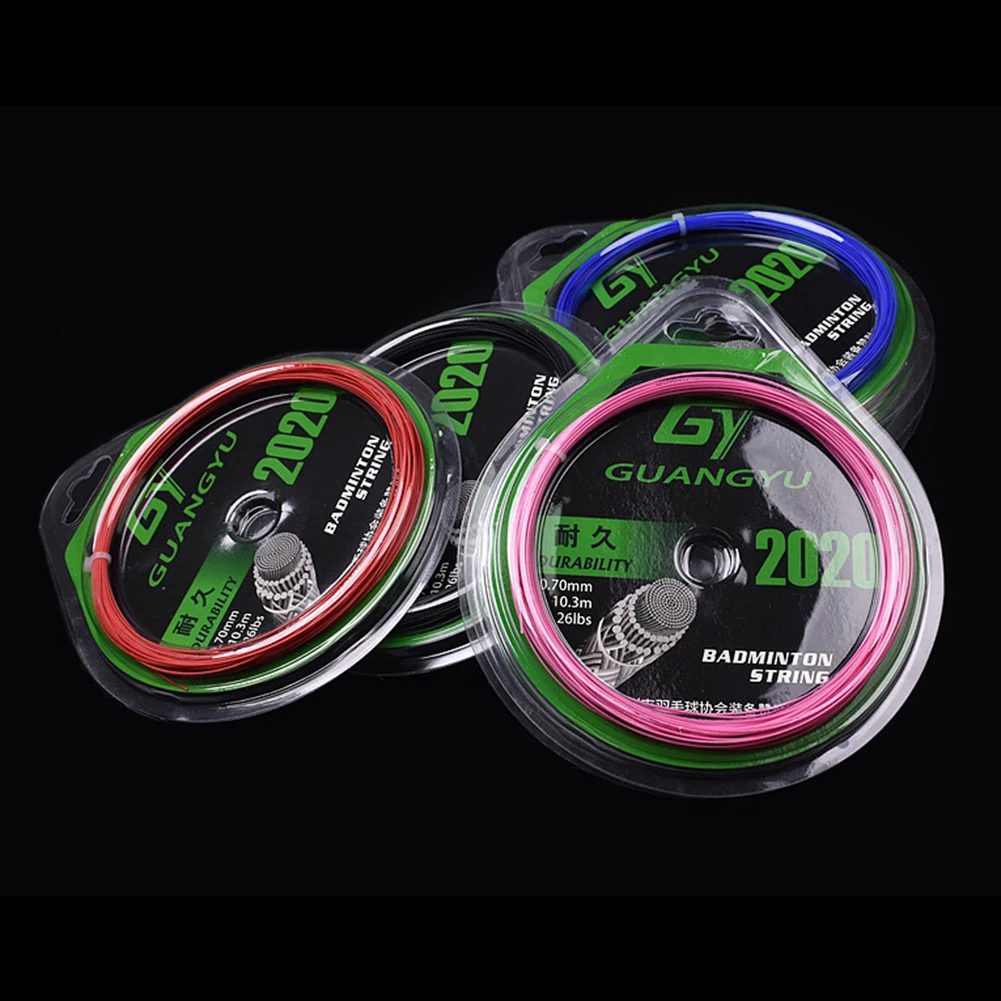 

Badminton Line High Elastic And Durable Amateur Training 26lbs 10.3m Nanoscale Carbon Composite Fiber Racket Line Accesorios