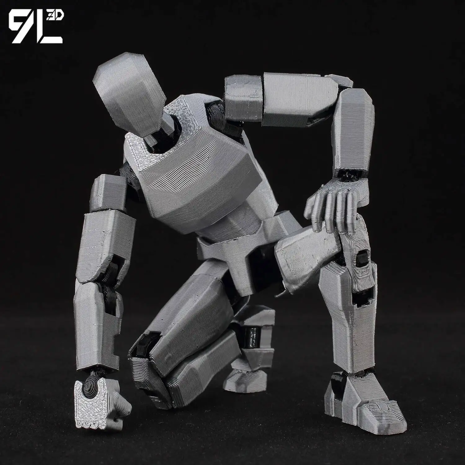 Фото 9L3D Многошарнирный подвижный T13 Lucky13 с принтом Мужская основа тела Poseable Пустая фигурка Манекен Манекен13 Фигурки Игрушки №2