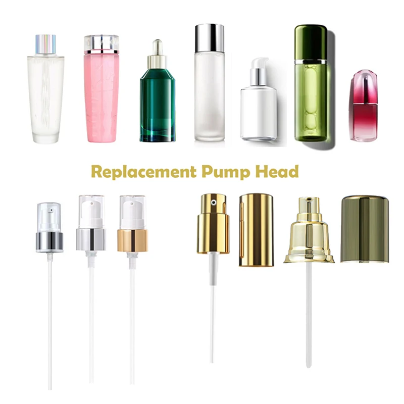

Сменные насосы для основы, пластиковый насос для жидкости для макияжа, регулируемый насос, Сменная головка насоса