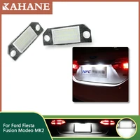 2pcs canbus error free car number license plate light for ford focus 2 c max ford focus mk2 2003 2003 2019 no error white bulb