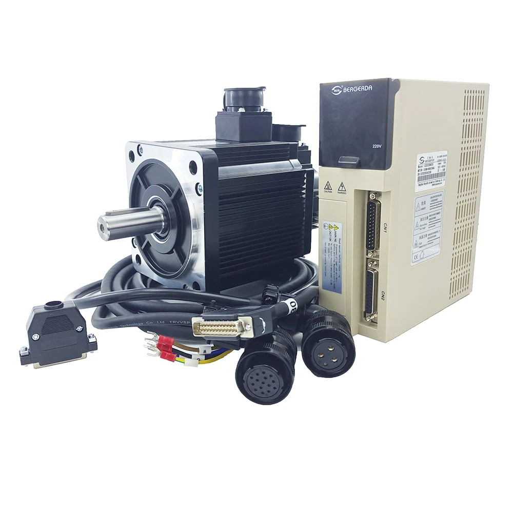 Серводвигатель 1 5 кВт 6 нм 2500 об/мин комплект сервопривода переменного тока