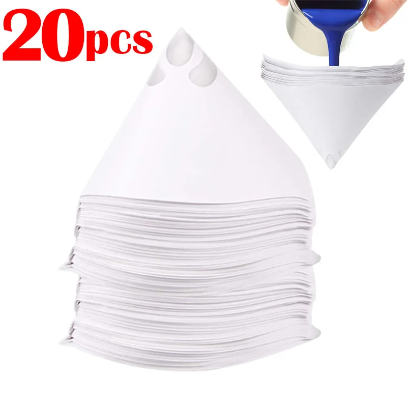 10-50 шт., одноразовые автомобильные фильтры для бумаги