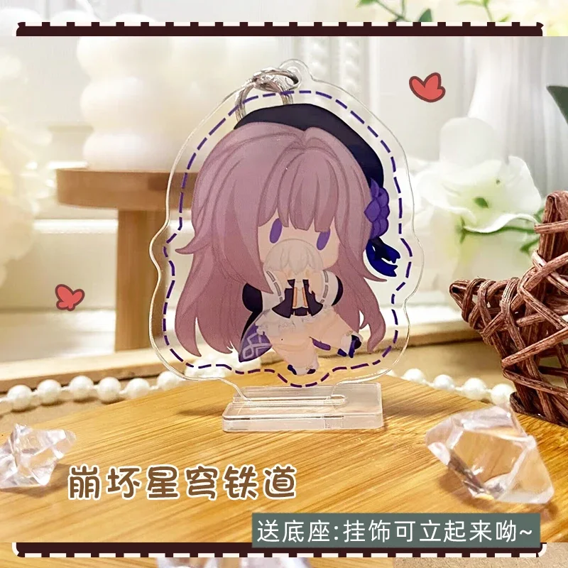 Акриловая подставка Модель Аниме игра Honkai: Star Rail Yanqing Kafka Herta милый брелок Подвеска
