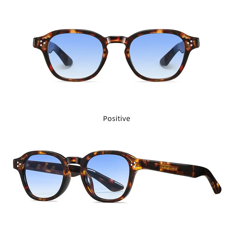 Фото Солнцезащитные очки TOYEARN Classic Rivet Vintage Punk для женщин и мужчин, дизайнерские, люксового бренда, для активного отдыха и вождения, с диоптриями, UV400 №3