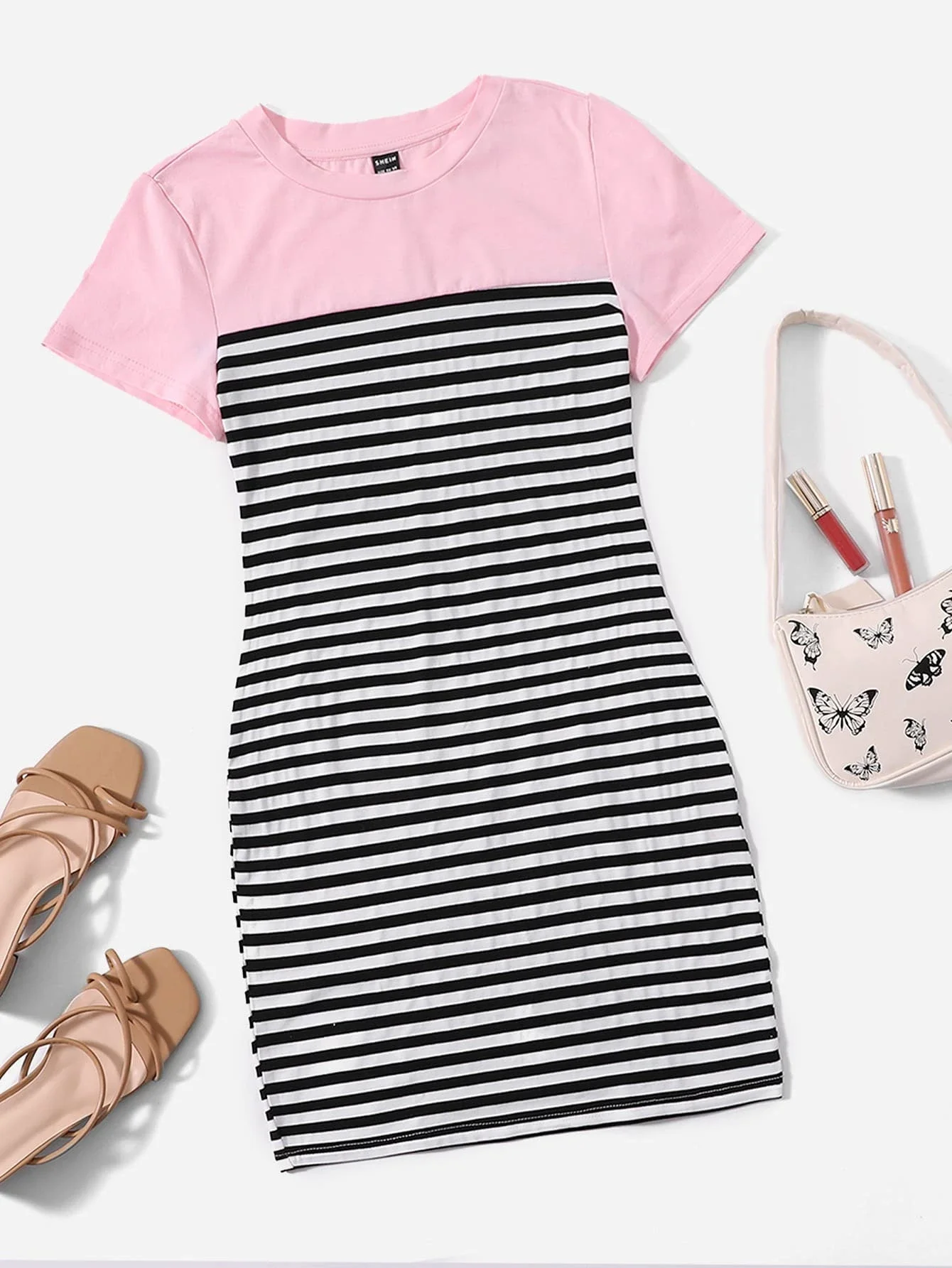 

Nightclub Women's New Temperament Sling with Dress Slim Deep V-Neck Sleeveless Bag Hip Bottoming Solid Sexy Dresses rave clothes