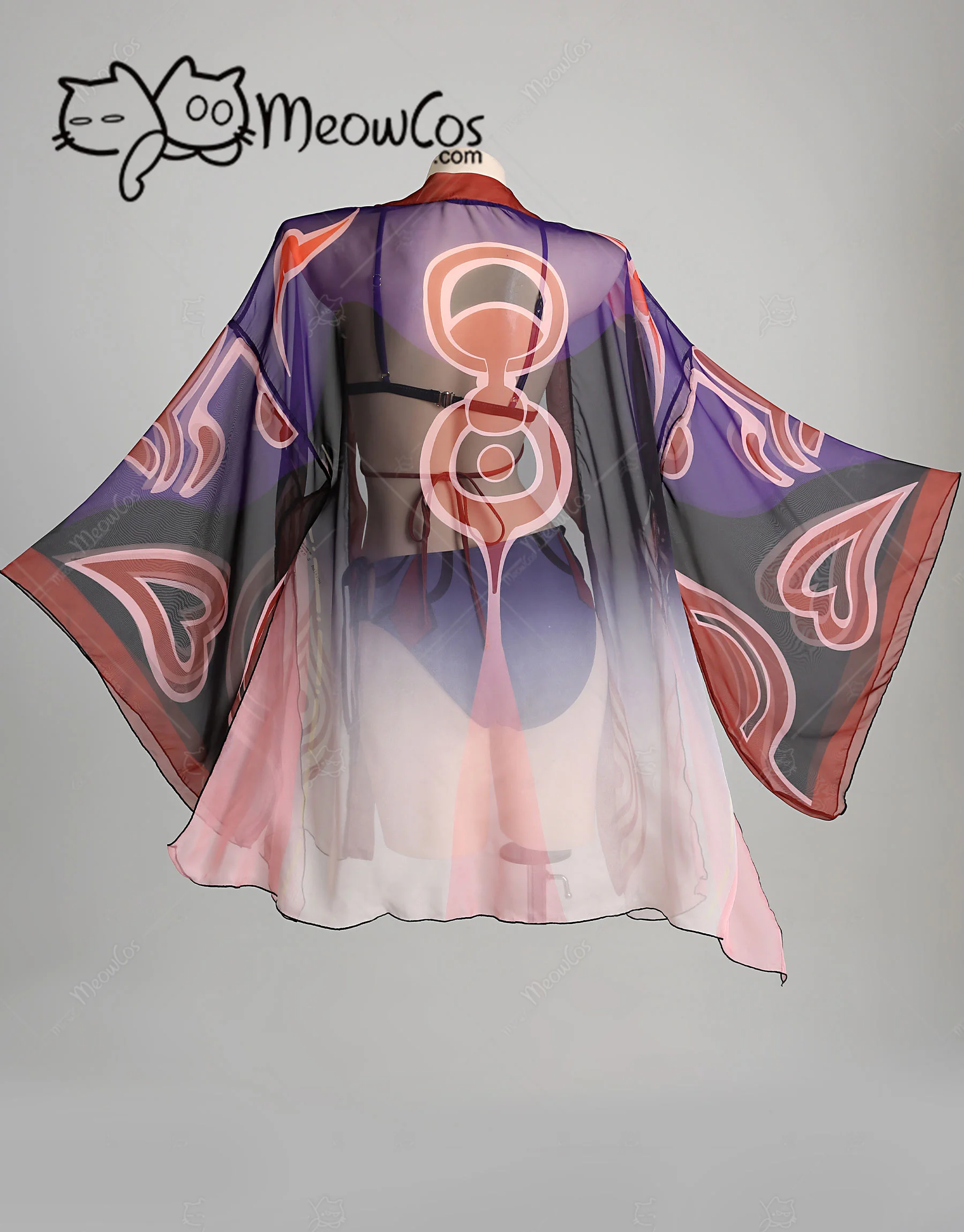 Женский костюм для купания Meowcos из двух предметов косплея