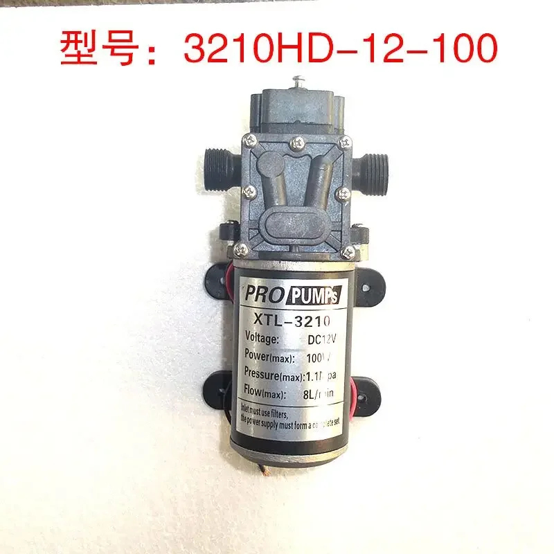 PRO PUMPS XTL-3210 DC12V DC24V 80W 1.0MPa 6L/min 100W 8L/MIN Миниатюрный мембранный насос высокого давления
