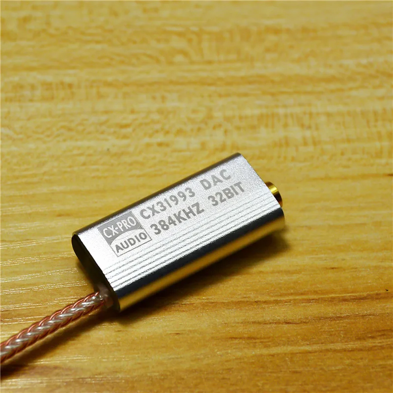 DAC ALC5686 CX31993 Headphone Amplifiers HiFi Audio Decoding AMP Adapter Sound Card Digital Decoder 32bits/384KHz For iPhone iOS