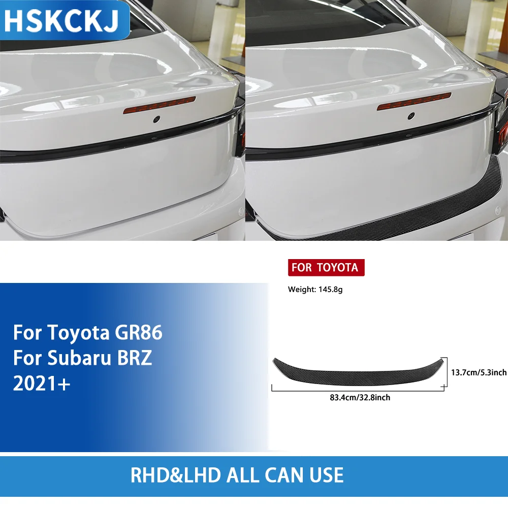 Для Toyota GR 86 для Subaru BRZ 2020 + внутренняя наклейка из настоящего углеродного волокна