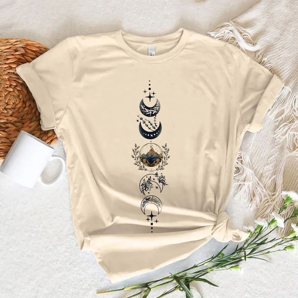 Футболка Acotar женская дизайнерская летний топ для девушек аниме одежда