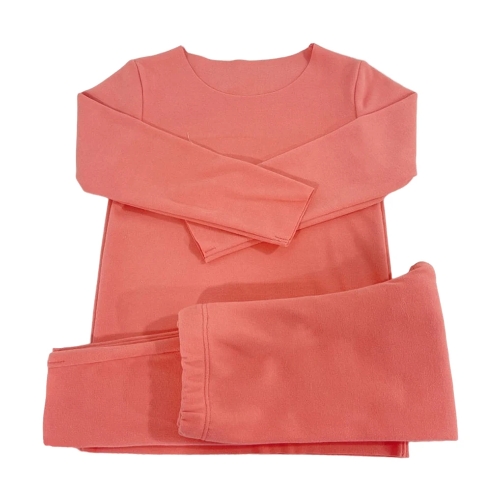 

Детское термобелье, комплект одежды для похудения, пижама, теплый комплект рубашек для холодной зимы, согревающий аксессуар для дома, 100 см