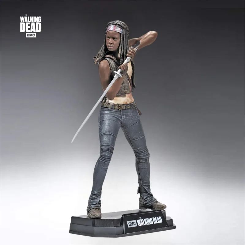 Ходячие мертвецы 7 дюймов фигурка нож для девочек Мишон подарок Коллекционная
