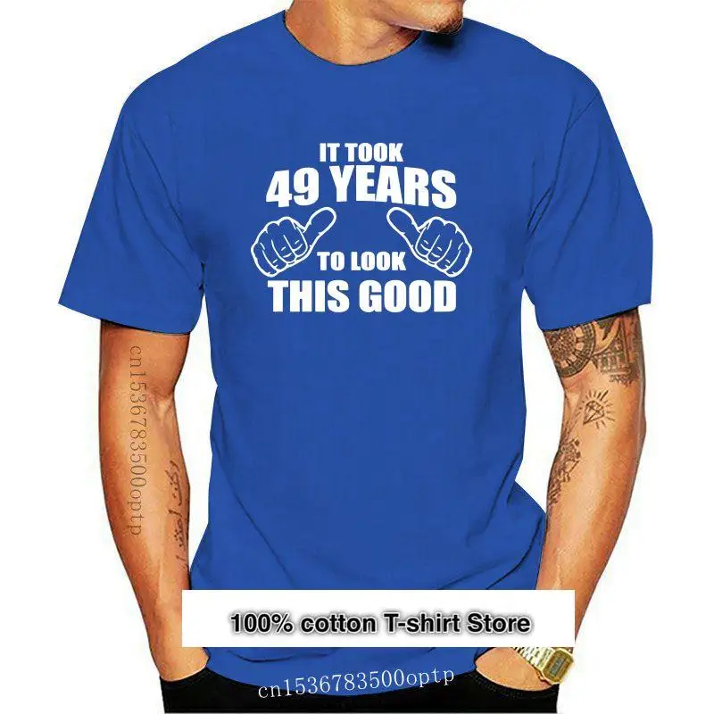 

Camiseta Unisex divertida, 50 ° cumpleaños, regalo del año 1969, tardé años en verse bien