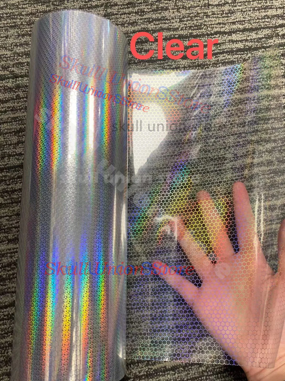 Автомобильная лазерная сотовая фара задняя виниловая пленка обмотка