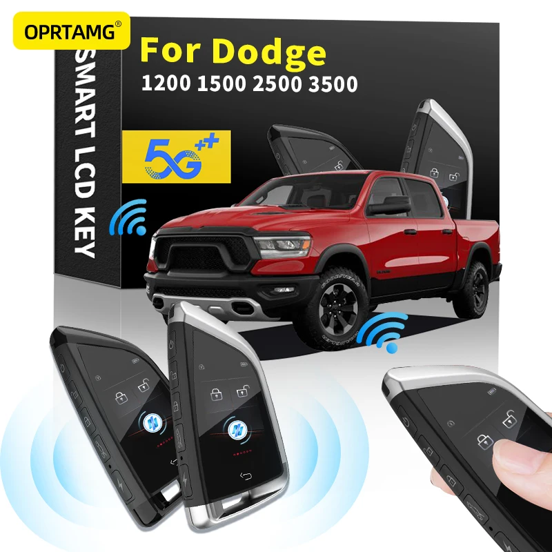 

New For Dodge 1200 1500 2500 3500 2011 2012 2013 2014 2015 2016 2017 2018 2019 2020 Modified Car Smart LCD Key Remote smart key