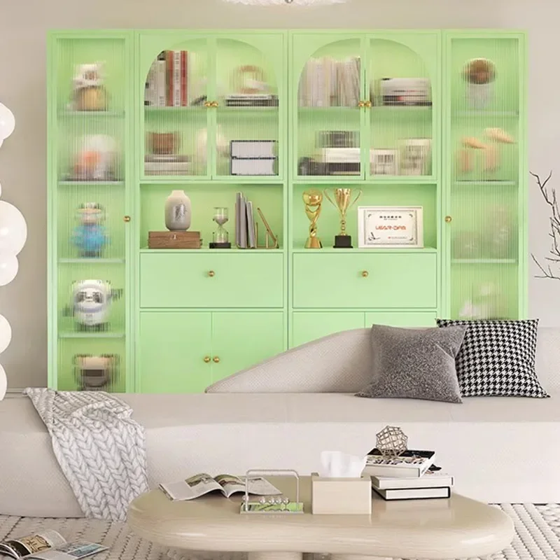 Книжные шкафы для спальни Скандинавская мебель гостиной современные книжные