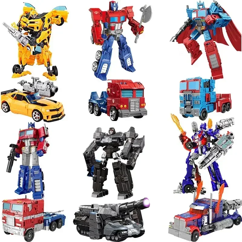 

Kids Transformation New Movie Car Robot Aircraft 1 Toys Figure 2 Model Series In Robot Deformation Plastic Action Boy Gift Alloy