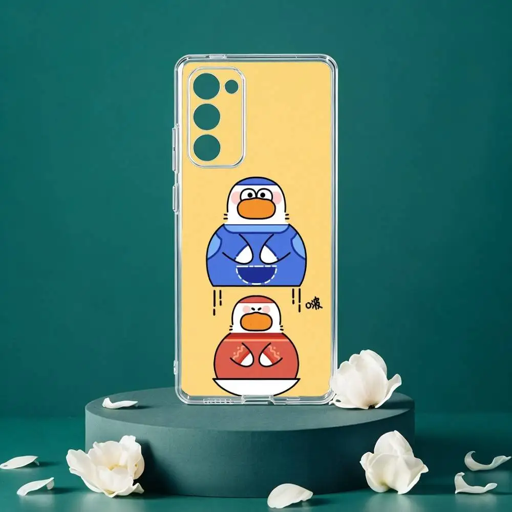 Фото Чехол для телефона с русскими матрёшками для Samsung Galaxy S24 S25 S23 S22 S21 Plus S24 S25, прозрачный чехол. №5