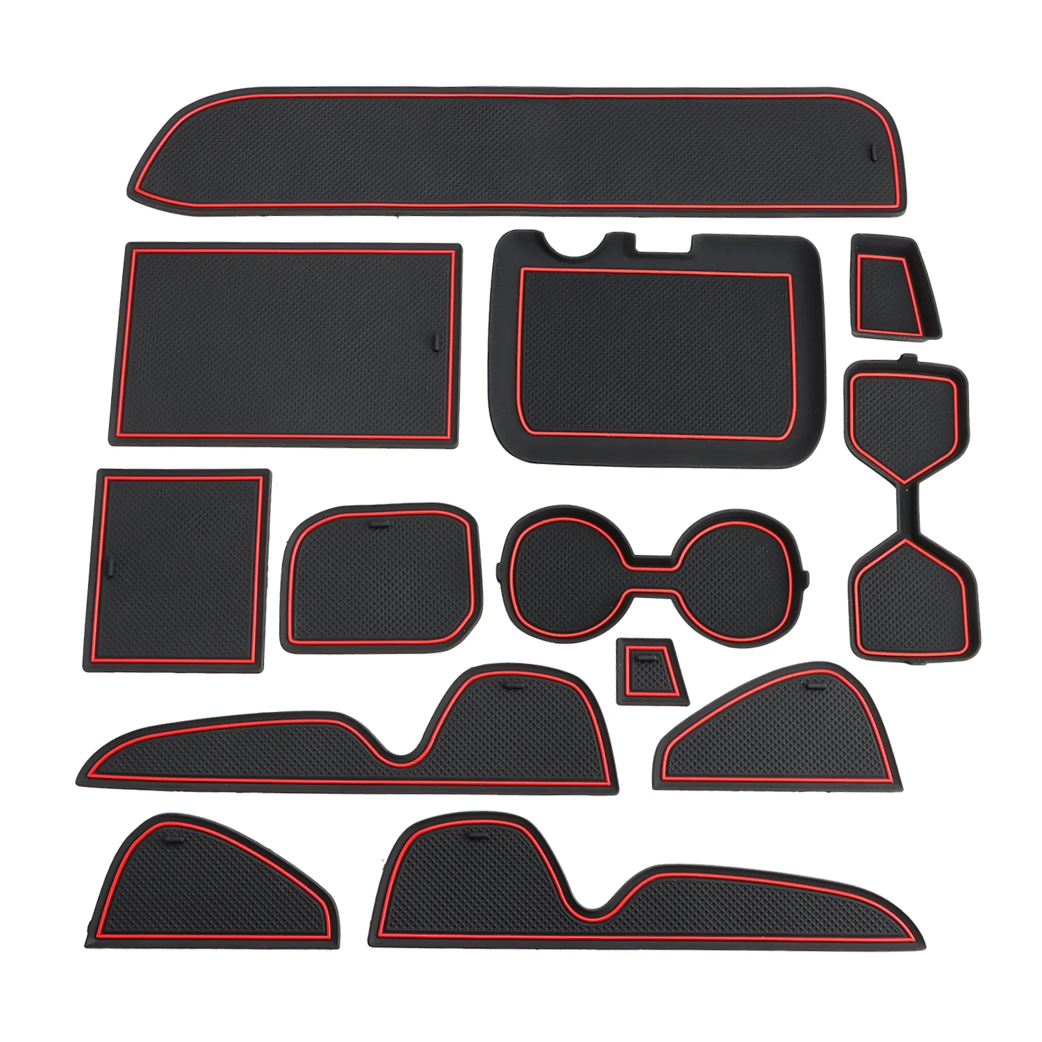 

Коврики для дверей автомобиля для Toyota RAV4 2025 2024 2023 2022 2021 2020 2019, противоскользящие накладки на автомобильные ворота, нескользящий держатель для чашки, подставка