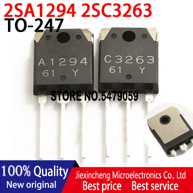 Новые оригинальные 2SA1294 A1294 2SC3263 C3263 TO-247 10 пар/Лот
