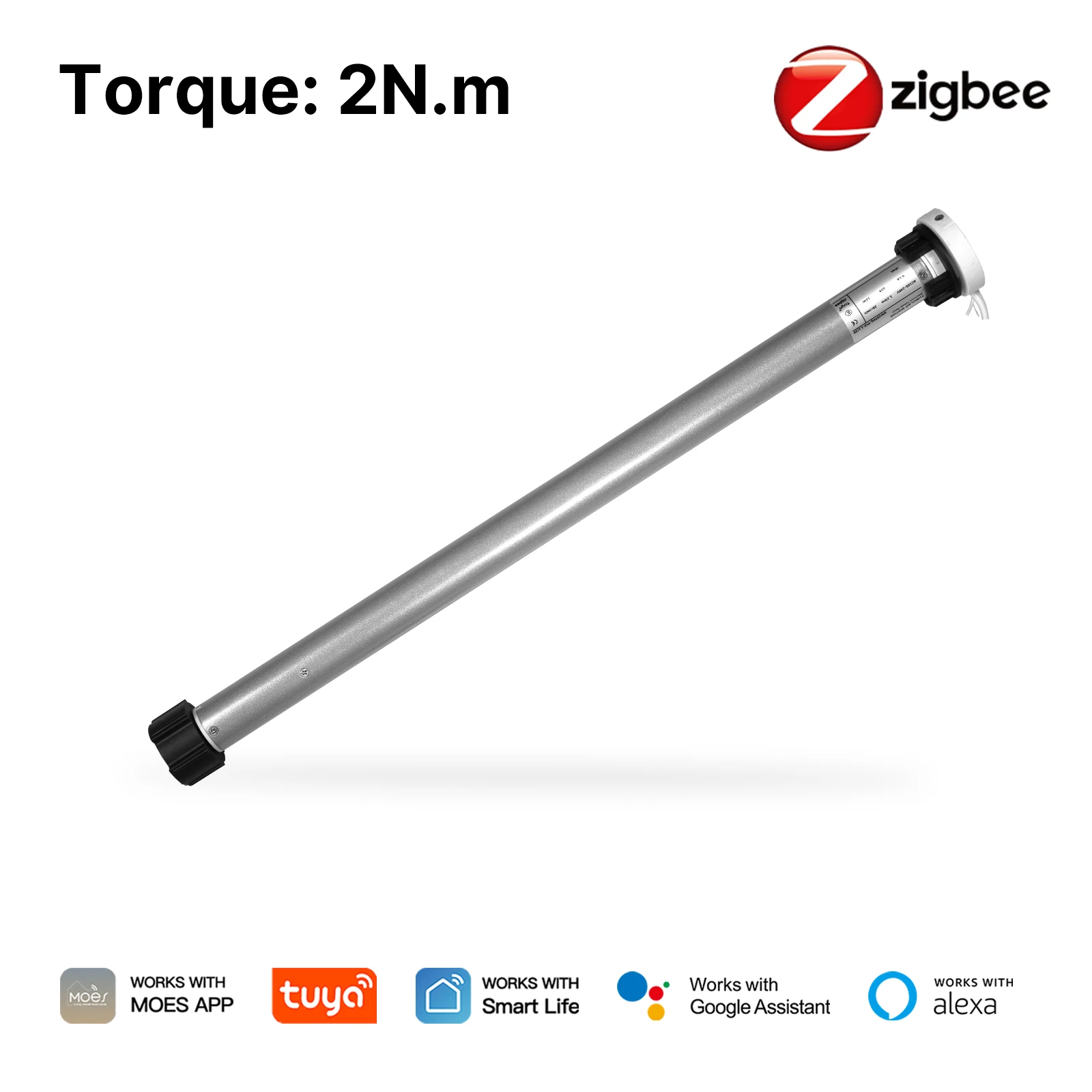 

MOES Tuya Умный двигатель для жалюзи Zigbee 38 мм