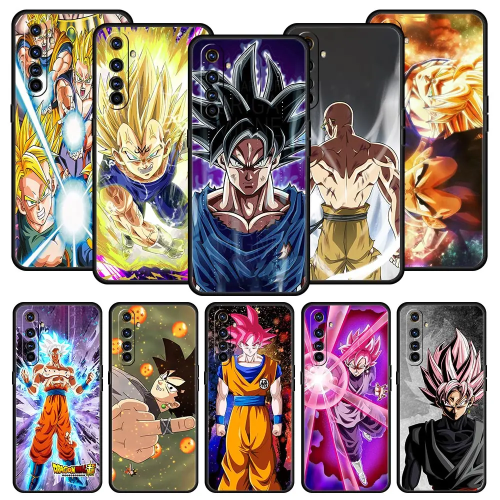 

Dragon Ball Super Goku Phone Case For Realme 5 6 7 Pro 7i 8 8i C3 C12 C20 C21 C21y XT GT Neo 2 5G X7 X50 Pro 5G Cover Coque Bag