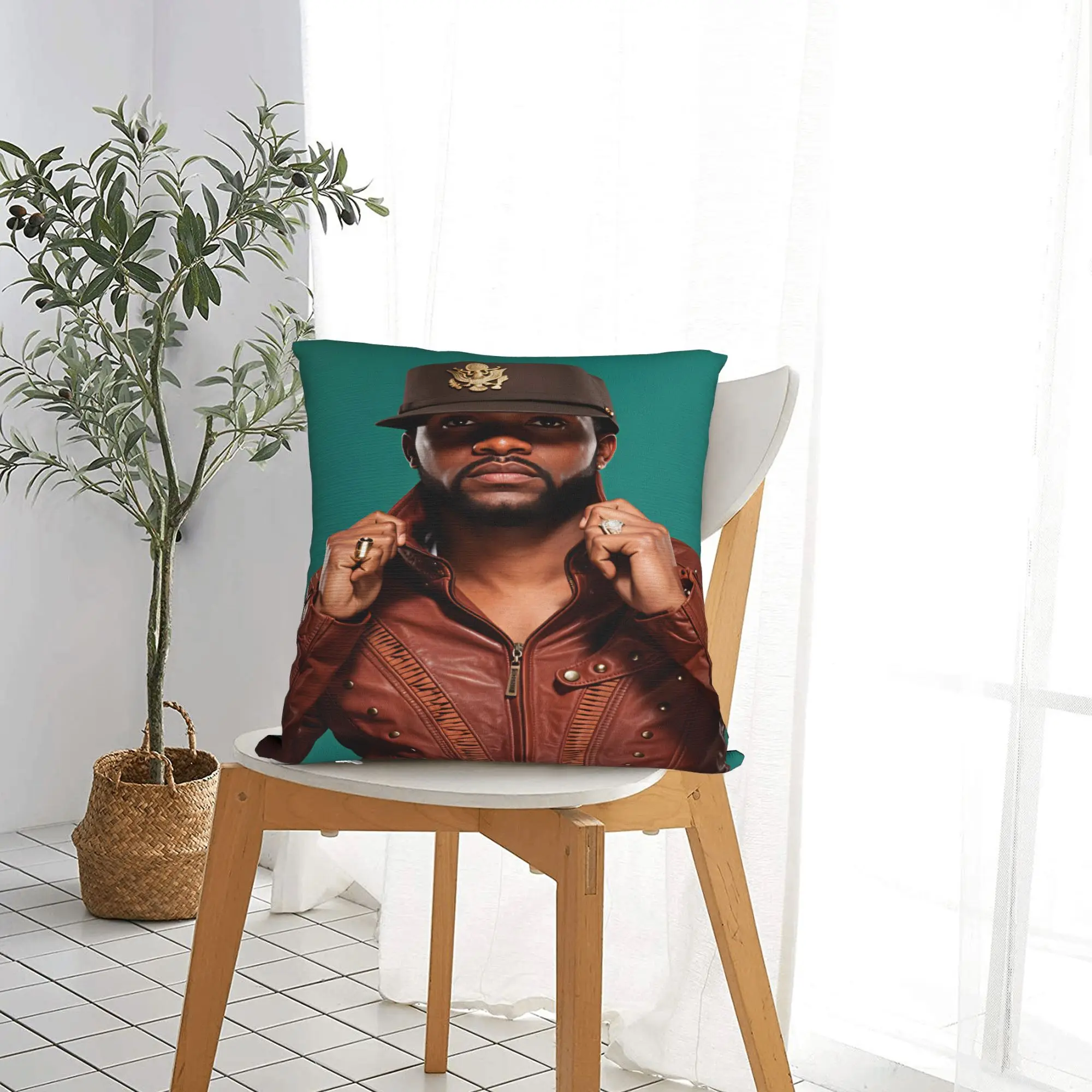 Фото Наволочка Fally ipupa, современный чехол для подушки, удобные наволочки для дивана, кровати, гостиной №5