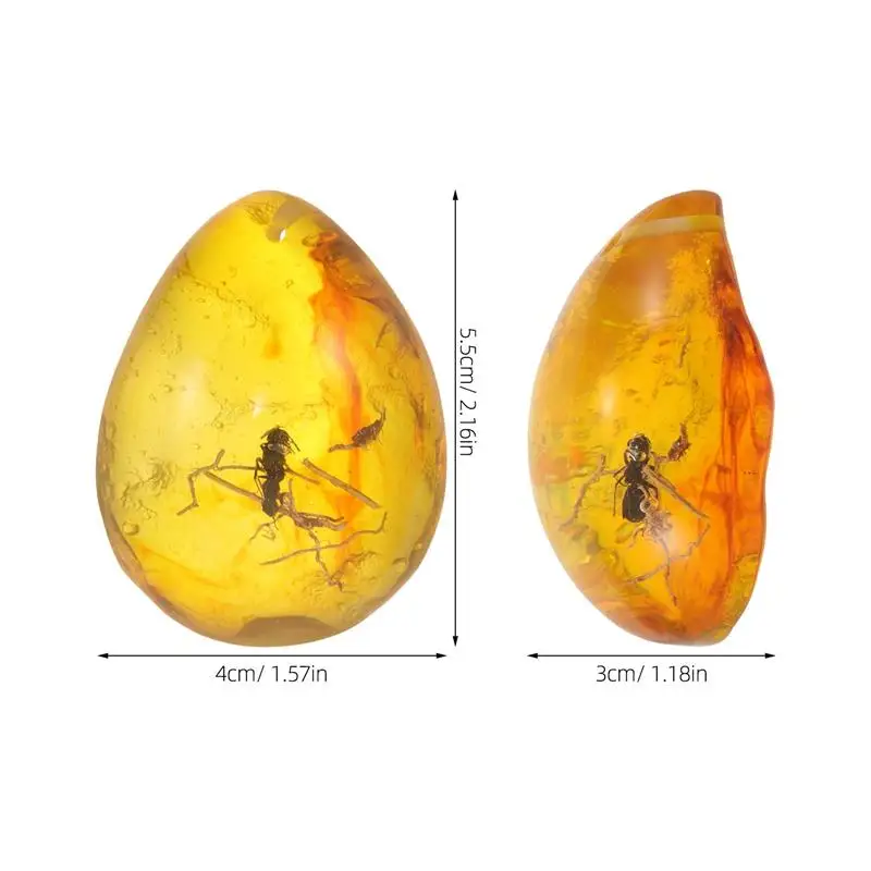 Янтарный декор с насекомыми для изготовления янтарных насекомых Декор подвесных