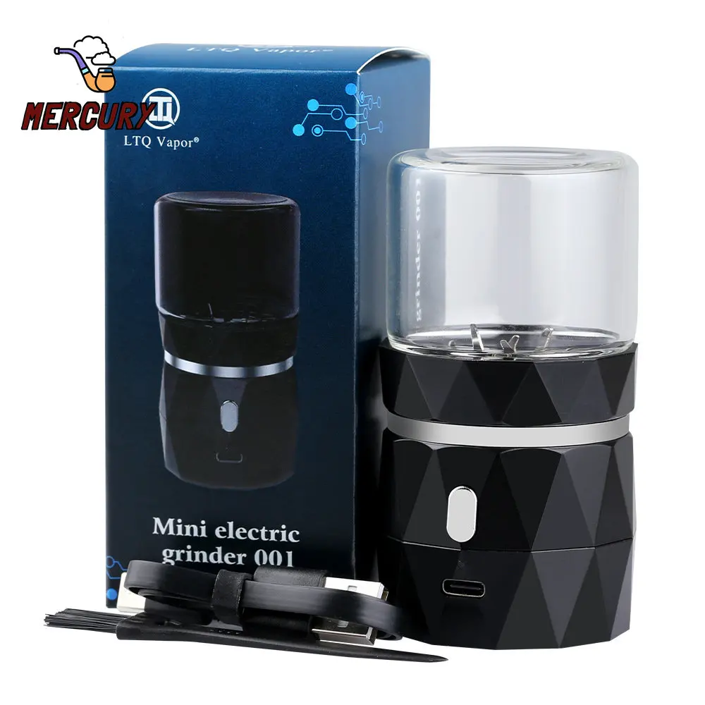 

MERCURY LTQ Electric Grass Grinder High Power Tobacco Shredder Herb Grinders Stainless Steel Spice Crusher Smoking Accessories