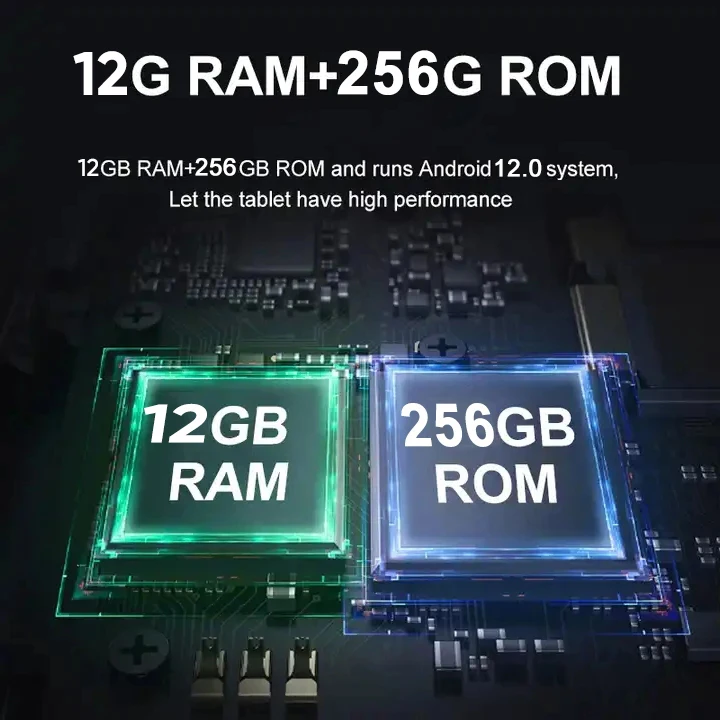 Фото Глобальная версия Super 14,1-дюймовый планшет 12 + 256 ГБ Android 12,0 4G LTE Телефонный звонок IPS Детские планшеты 2 в 1 Планшеты Ноутбук Play Store №4