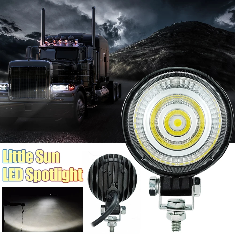 Купи Truck LED Reversing Light Spotlight Truck Side Light Tire Light Side Light 24V 12V Super Bright Waterproof Lighting Floor за 719 рублей в магазине AliExpress