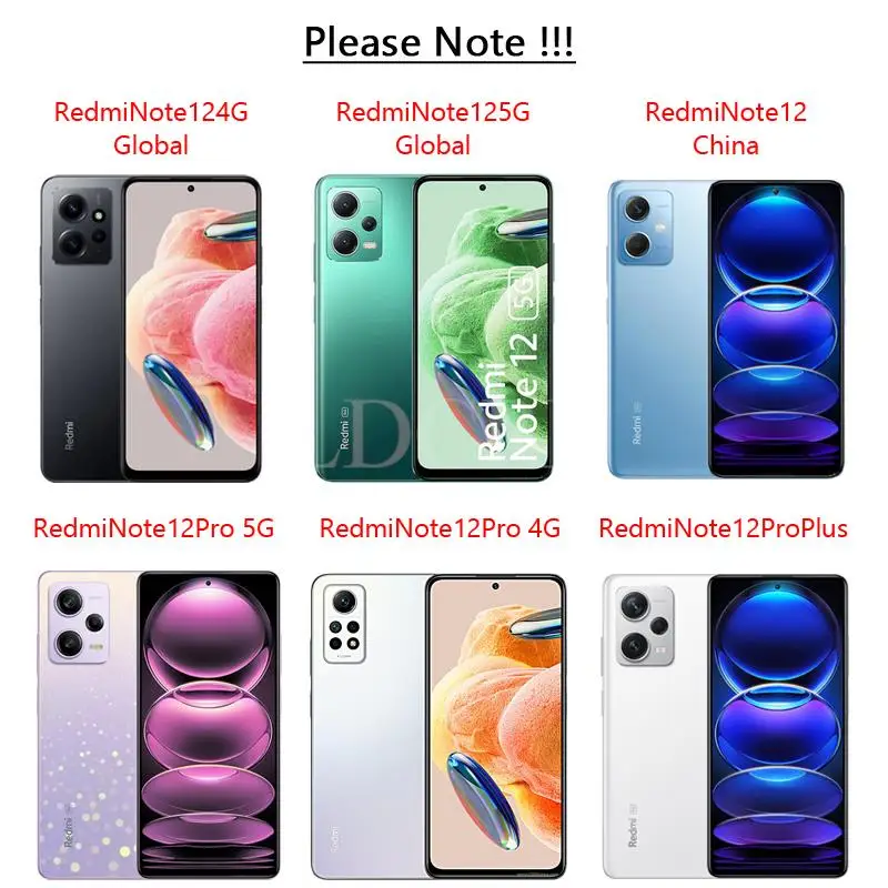 For Xiaomi Redmi Note 12 Case Liquid Silicone Coque Redmi Note 12 Cover TPU Protective Case Redmi Note 12S 12 Pro Plus Cover