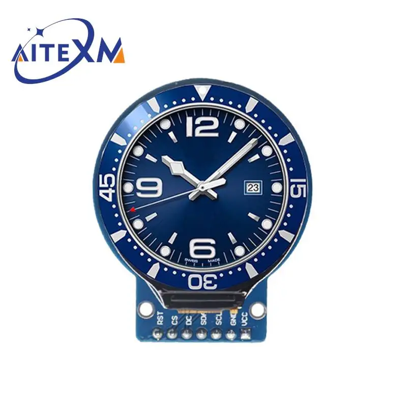 TFT-дисплей 1 28 дюйма TFT ЖК-дисплей круглый модуль RGB 240*240 GC9A01 драйвер 4 провода SPI