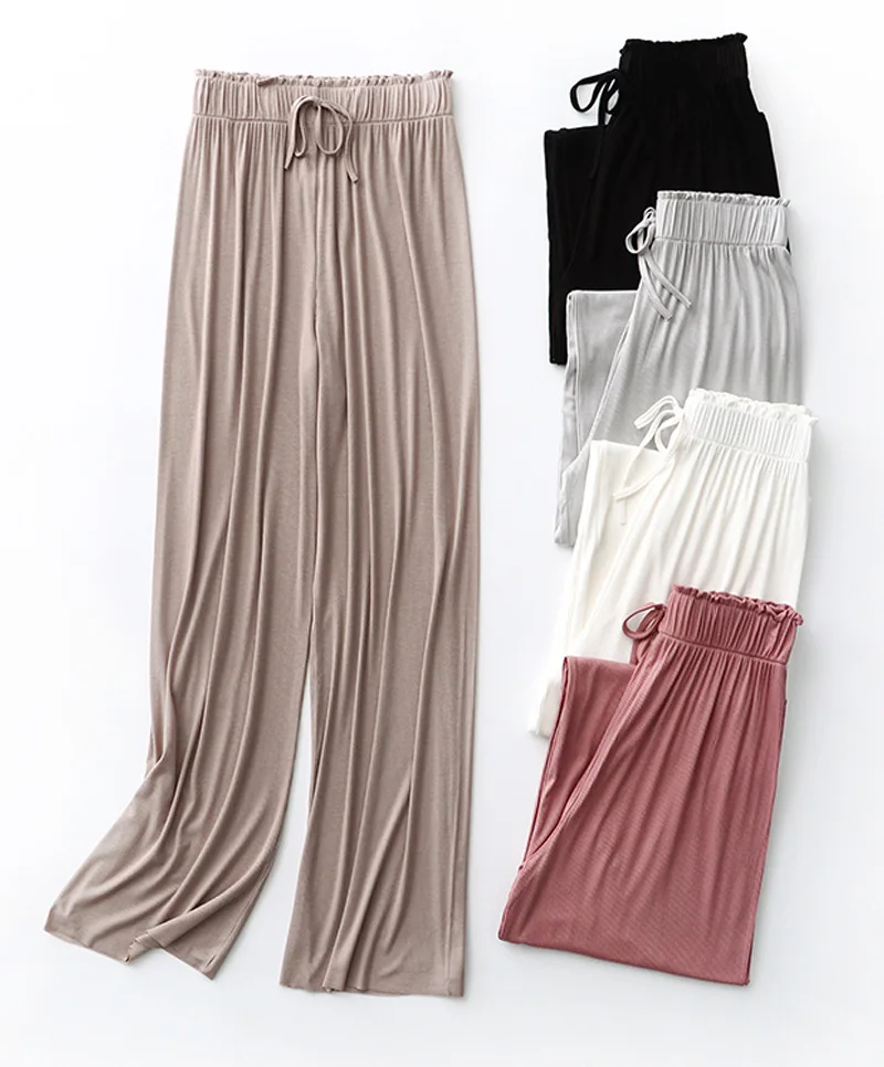 

2022 Spring and summer fashion waist straight casual pants 461318