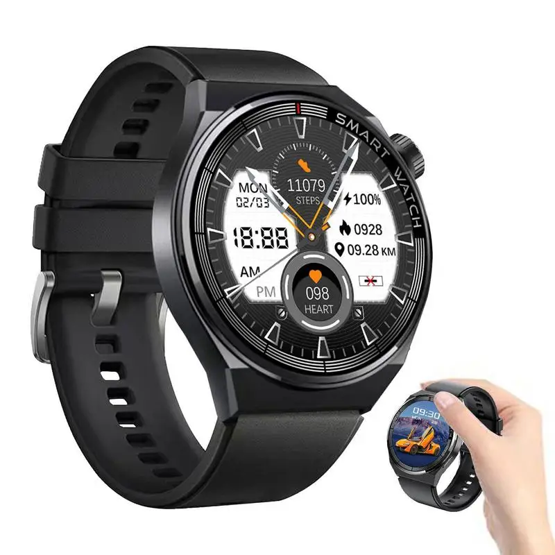 

Smart Watches With Music 1.45IN HD Large Screen Long Standby Smartwatch Health Monitoring 512MB Wireless Call Fitness Bracelet