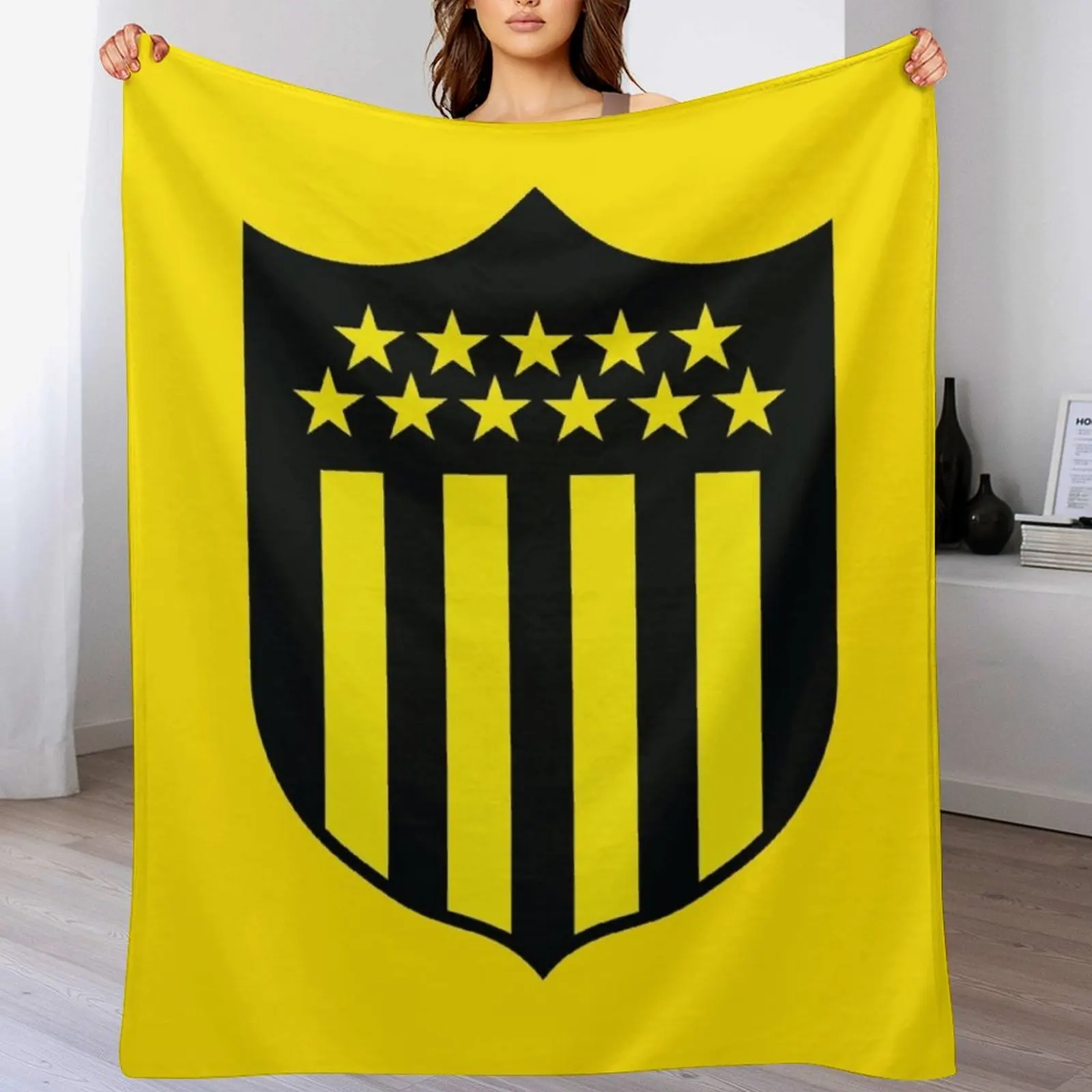 Одеяло Club Atlético Pe?arol косплей аниме красивые одеяла для дивана