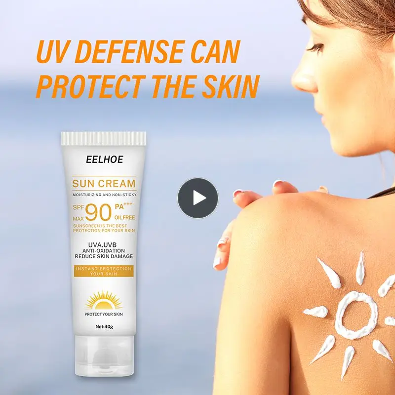 

New Facial Body Sunscreen Whitening Sun Cream Sunblock Skin Protective Cream Anti-Aging Oil-control Moisturizing