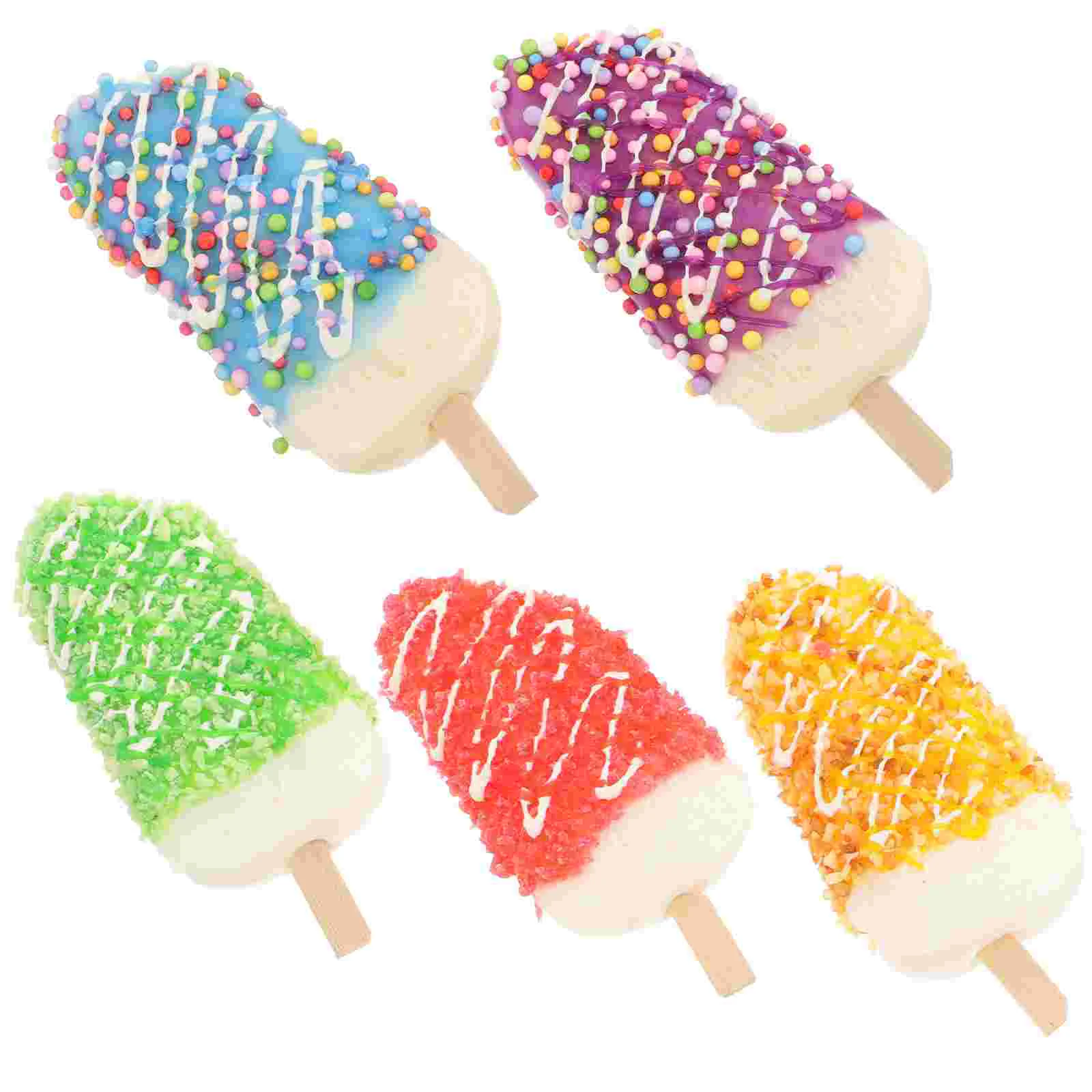 

Simulated Ice Cream Fake Models Props Shop Displaying Food Layout Scene Decor Toy
