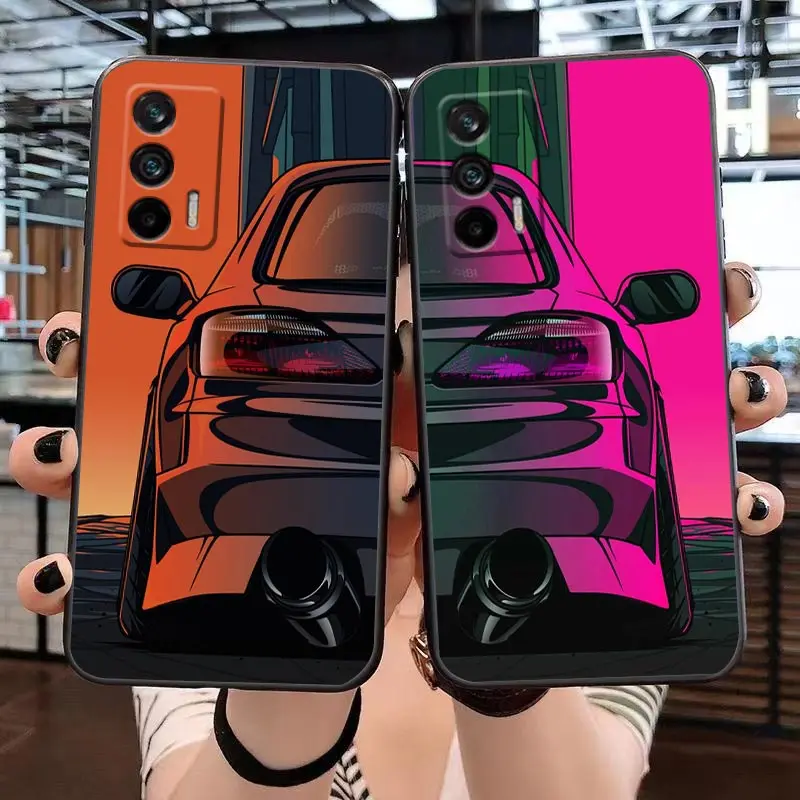 

Case For OPPO Realme GT 2 Pro Master NARZO 50 50I 50A 5G C35 C33 C31 C30 C30S C21 C21Y C20 C15 C12 Case Cartoon JDM Sports Car