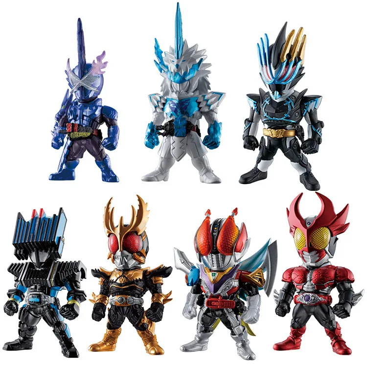 

Японские капсулы из аниме BANDAI Gashapon, игрушка конфет, Камен Райдер, маскарадный гонщик, агато, Ultimate Kuuga Den-O, коллекционная фигурка, подарок