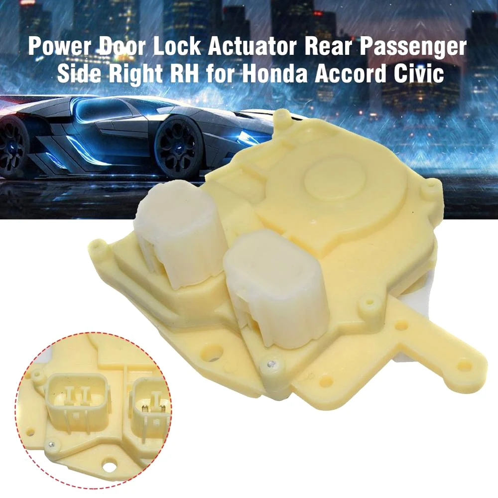 Силовой привод дверного замка задний правый для Honda Odyssey 1999-2004 Civic 2001-2005 Accord 1998-2002