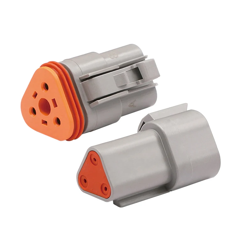 1/5/10 комплектов Deutsch DT разъем DT06-2S/DT04-2P 2P 3P 4P 6P 8P 12P водонепроницаемая электрическая