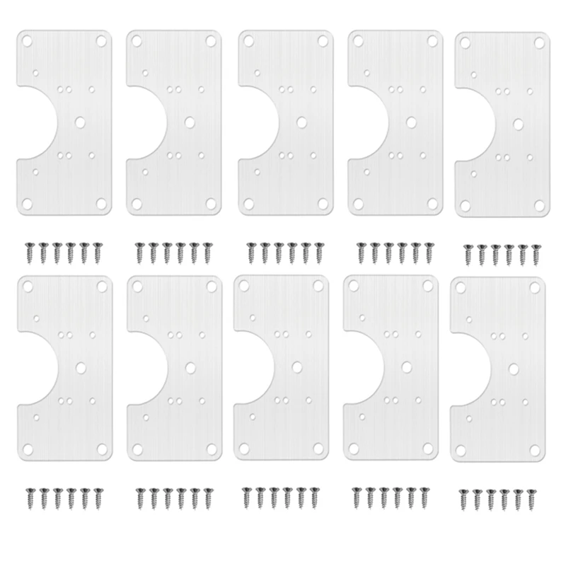 

10 шт., крепежные петли для дверей шкафов