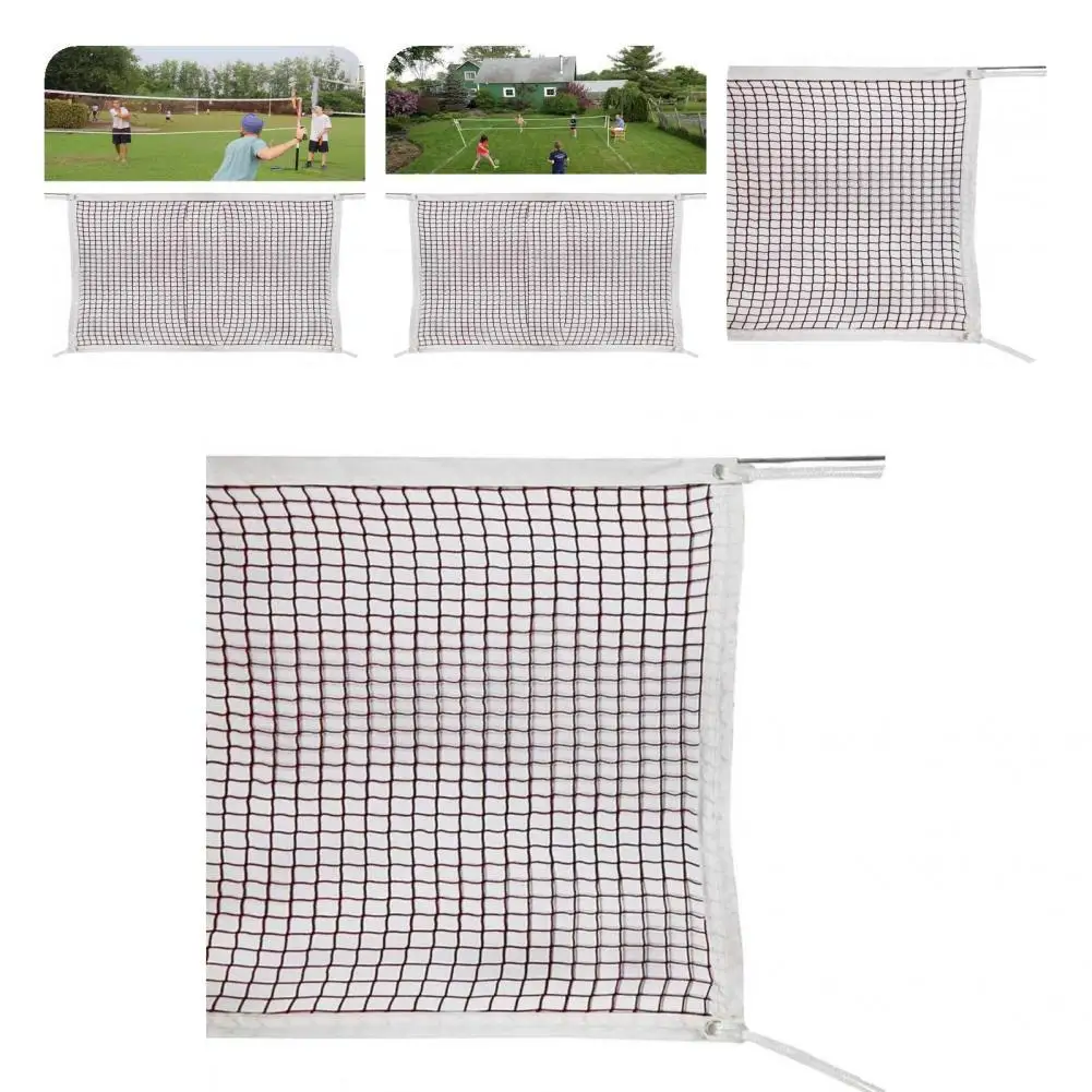 

Badminton Net Corner Hole Design Durable Firm Anti Corrosion Volleyball Net