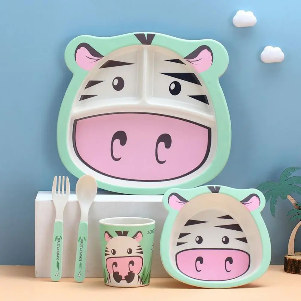 

Easy Cleaning Multi-use Baby Training Dining Dinnerware Set for Toddler
