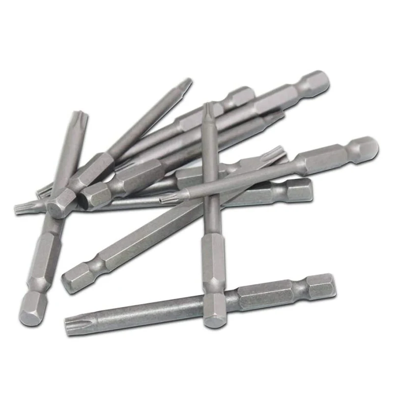 Набор из 11 отверток с головкой Torx 75 мм шестигранный хвостовик 1/4 дюйма набор