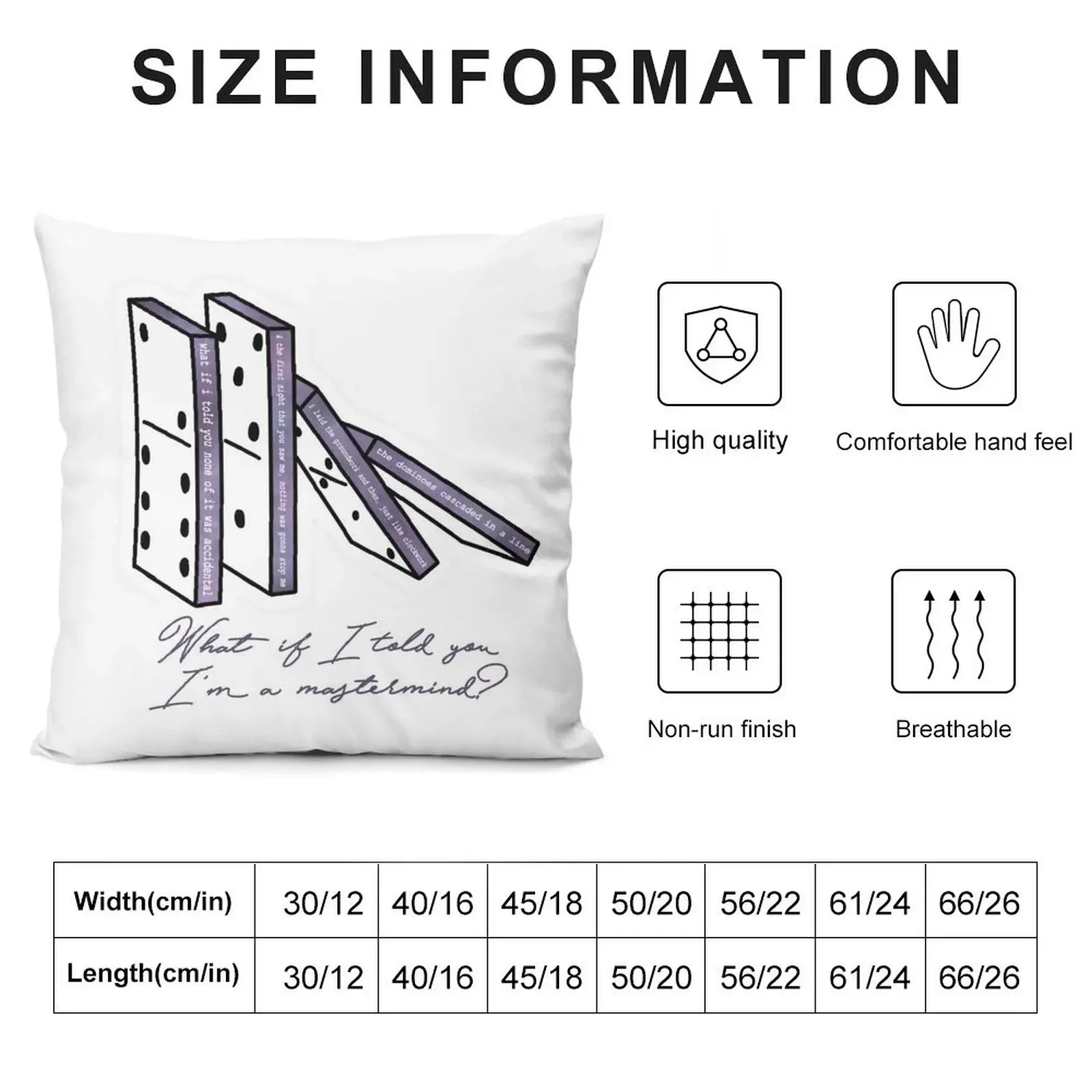 I'm a Mastermind Декоративная подушка для девочек в стиле аниме Рождественская