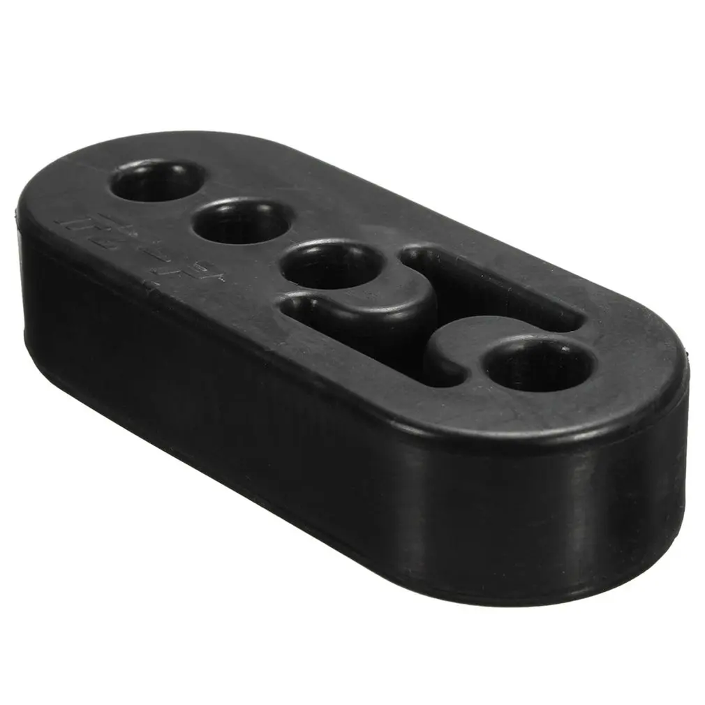 

2 шт. 12 мм 4 отверстия Автомобильная резиновая вешалка для выхлопной трубы Монтажный Кронштейн вешалка сверхмощная сменная универсальная Ре...