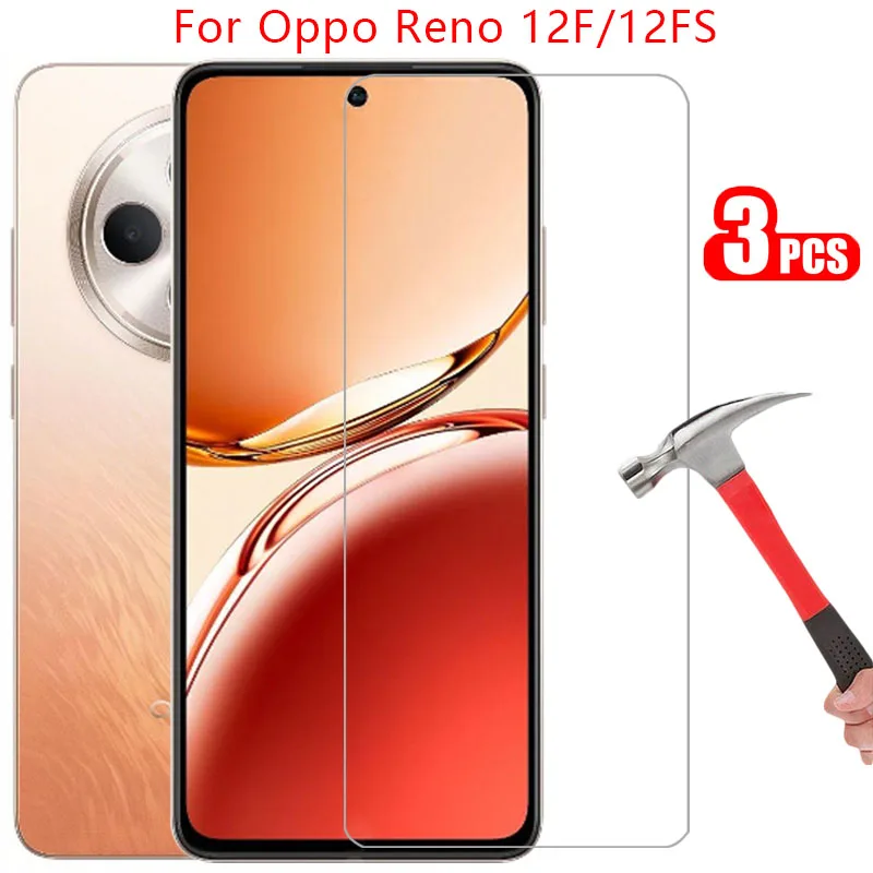 закаленное стекло для oppo reno 12f 12fs 5g чехол телефона на reno12 12 f fs f12 reno12f задняя крышка
